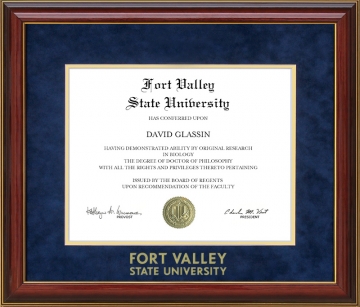 Fort Valley State University (FVSU) Diploma Frame