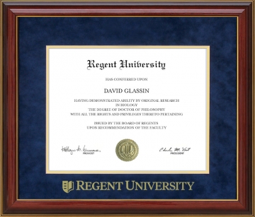 Regent University (VA) Diploma Frames And Graduation Gifts By Wordyisms