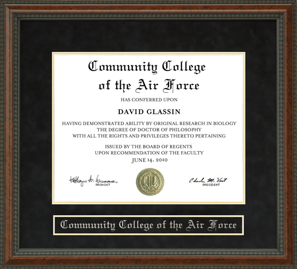 community-college-of-the-air-force-ccaf-diploma-frame-by-wordyisms