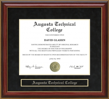 Augusta Technical College (GA) Diploma Frames and Graduation Gifts by