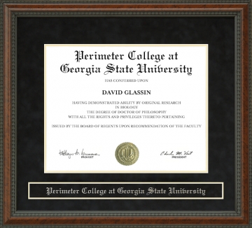 Perimeter College at Georgia State University Diploma Frame