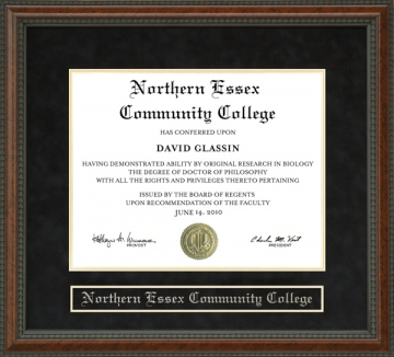 Northern Essex Community College (NECC) Diploma Frame