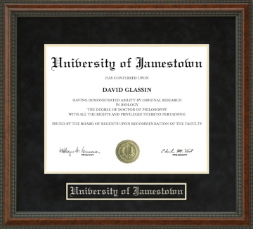 University of Jamestown (ND) Diploma Frames and Graduation Gifts by