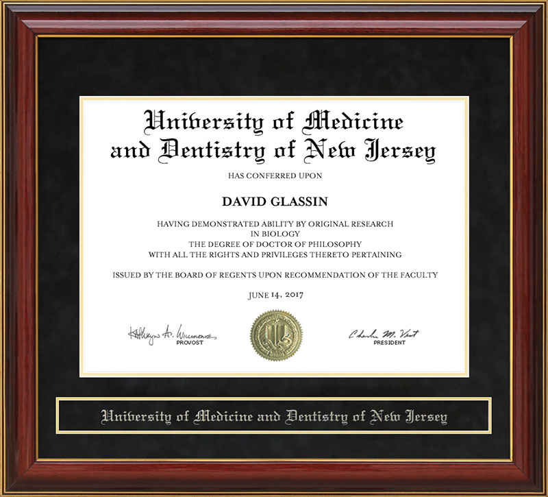 University of Medicine and Dentistry of New Jersey (UMDNJ) Mahogany ...