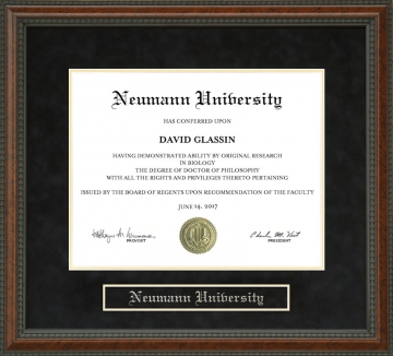 Neumann University Diploma Frame