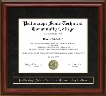 Pellissippi State Community College (TN) Diploma Frames and Graduation
